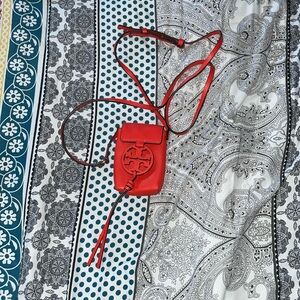 Small Orange Tory Burch bag